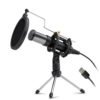 Professional condenser recording studio USB microphone professional with tripod stand for computer Live Recording Gaming 3