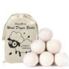 Wholesale Amazon bestselling 100% New Zealand Natural Organic laundry wool dryer balls 3