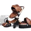 Wholesale cheap travel system luxury baby stroller 3 in 1 with carrycot and carseat 3