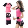 3 Piece Custom Yoga Dry Fit Clothing Sportswear Fitness Yoga Wear Women Sport Yoga Set For Gym 3