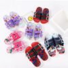 New kids shoes Children slippers Cartoon designer style rubber slippers Non-slip soft bottom 3