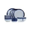 Luxury dinnerware gold rim ceramic bone china dinner plate sets 3