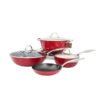 2020 non stick kitchen modern enamel cast iron cookware sets 3