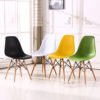 High quality simple fashion dining room furniture scandinavian wood legs dining chair 3