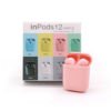 2019 Newly model design Inpods 12 TWS V5.0 colourful Frosted Feel Stereo True wireless Earbuds earphone 3