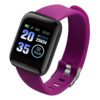 Amazon Hot Selling smart watch 116 plus wrist band bracelet blood pressure sport wristband fitness a6s smartwatch 3