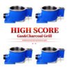 Stainless steel Commercial Japanese Korean stove Gas charcoal bbq Barbecue Grill for restaurant lpg bbq gas grill 3