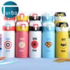 America market latest best selling Multifunctional Outdoor Cartoon characters printing colorful 500ml water bottle for children 3