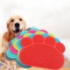 Manufacturer wholesale multi-colors PVC dog cat litter feeding mat 3