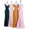 High quality latest special back Bridesmaid Dresses Long evening dresses elegant 3