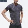 Custom Sweatsuit Slim Camouflage Sport T Shirts Men shorts Sleeve Jogging Fitness Wear Outdoor T-Shirt Wholesale Sportswear Men 3