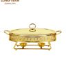 L4715A-01hotel restaurant elliptical design stainless steel buffet service dish chafing dish chafer dishes food warmer 3