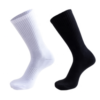 KANGYI High quality ribbed socks custom design your own basketball plain white socks 3