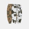 High quality camo camouflage elastic waistband fancy men cargo sweatpants hip hop trousers 3