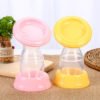 Wholesale best selling transparent pp silicone simple silicone breast pump for traveling 3