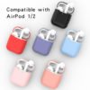 Protective AirPod Case, Silicone Air Pods Case Cover Skin Compatible with AirPod 1 & 2 3