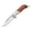 Professional keychain traditional wood handle folding pocket knife 3