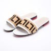 2019 new stylish flat female slippers horse hair genuine leather sandals for women and ladies 3