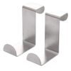 The Door Hooks Z Shaped Hanging Hooks Single Hook For Kitchen Bathroom Bedroom And Office 3