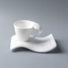 80-330ml White Ceramic Coffee Tea Cup And Saucer article Coffee Cup And Saucers With Logo Porcelain Tea Cup Saucer Spoon Set 3