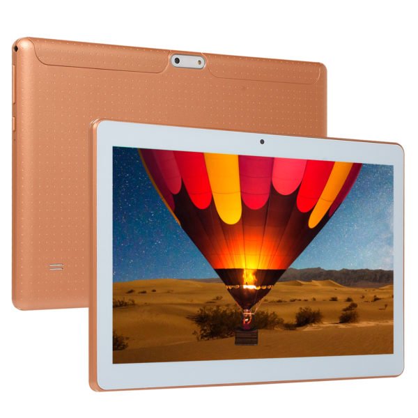 10.1 Inch HD Game Tablet Computer PC Ten Core Android 8.0 GPS 3G Wifi Dual Camera Gold_UK plug 2
