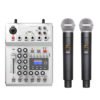 Oem bluetooth wireless microphone speaker with sound mixer amplifier 3