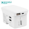 New product ideas 2019 universal travel power adapter Electrical Plug Socket worldwide travel adaptor with qi wireless charger 3