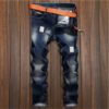Fashion new model biker man latest jeans fold denim jeans wholesale price hip hop street 3