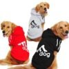 Factory Wholesale Large Size Dog Clothes for Big Dogs Golden Retriever Winter Pet Hoodie Sportswear 2XL-9XL 3