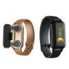 2 In 1 T89 TWS Smart Binaural Bluetooth Headphone Fitness Bracelet With Heart Rate Monitor Smart Wristband Sport Watch Men Women 3