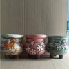 Korean garden pot flower decor hand-painted ceramic flower pots 3