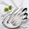 30%OFF Kaya Luxury Flatware Knife Fork Spoon Banquet Event Silver Mirror Elegant Hotel Wedding Stainless Steel Metal Cutlery Set 3