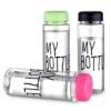 2019 new products 500ml clear my bottle plastic water bottle with custom logo for free sample 3