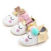 Cute animal design soft sole PU leather baby girl shoes fancy baby girls shoes 3