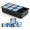 Easy To Operate 4 6 8 cavity Platinum Personalized ice cube tray,Custom ice cube tray silicone 3