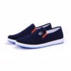 2018 new black walking canvas shoes in China market 3