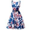 Women Summer Casual Dress High Quality Floral Dress Lady Dress Wholesale 3
