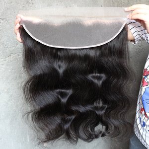 HD Lace Frontal Body Wave Transparent Lace Frontal 13x4 lace frontal brazilian hair remy hair virgin hair lace frontal 2
