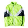 Wholesale Retro Mens Nylon Color Block Windbreaker Jacket 3