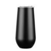 6 OZ/ 180ml stainless steel egg shape double wall vacuum insulated wine beer tumbler 3