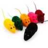 Pet toys wholesale funny soft plastic cat toy mice mouse with sound 3