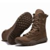 Hot sale Military and army force desert men two color boots 3