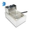 ZL-81 Electric Fryer Automatic 6L Fish and Chips Fryer Commercial Cooking Deep Fryer Machine 3