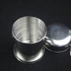 Hot selling foldable metal cup/stainless steel collapsible mug 3