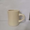 Marck Ceramic White Cut Cups Vintage Restaurant Coffee Diner Mugs 3
