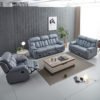 Foshan Home Theater Furniture Leather Recliner Sofa Set, Home Theater Seating Lazy Boy Chair Recliner 3