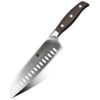7 inch german 1.4116 stainless steel japanese santoku chef knife with rosewood handle 3
