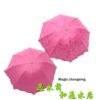 2019 new Magic color changing water bloom flower three folding umbrella 3