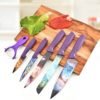 top rated gift items high quality royal non stick custom logo cosmos 6pcs kitchen knife for men and women cooking YH-LSH628-08 3