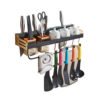 Wall Mount Space Aluminum Kitchen Utensil Rack and Holder (Spice Rack, Spoon Ladle Hanger,Knife Holder) 3